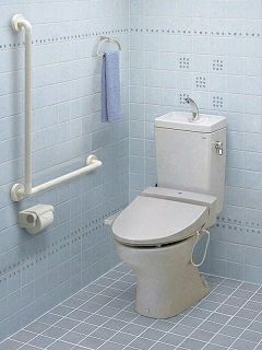 TOTO 組み合わせ便器(床排水/排水心200・手洗付)　CS670B/SH671BA