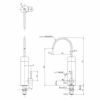 TOTO 浄水器専用水栓 TK304A 図面