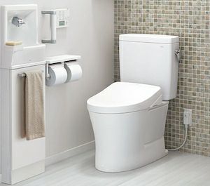 便器のみ【未使用品】TOTO CS232BP床置壁排水大便器ピュアレストQR 